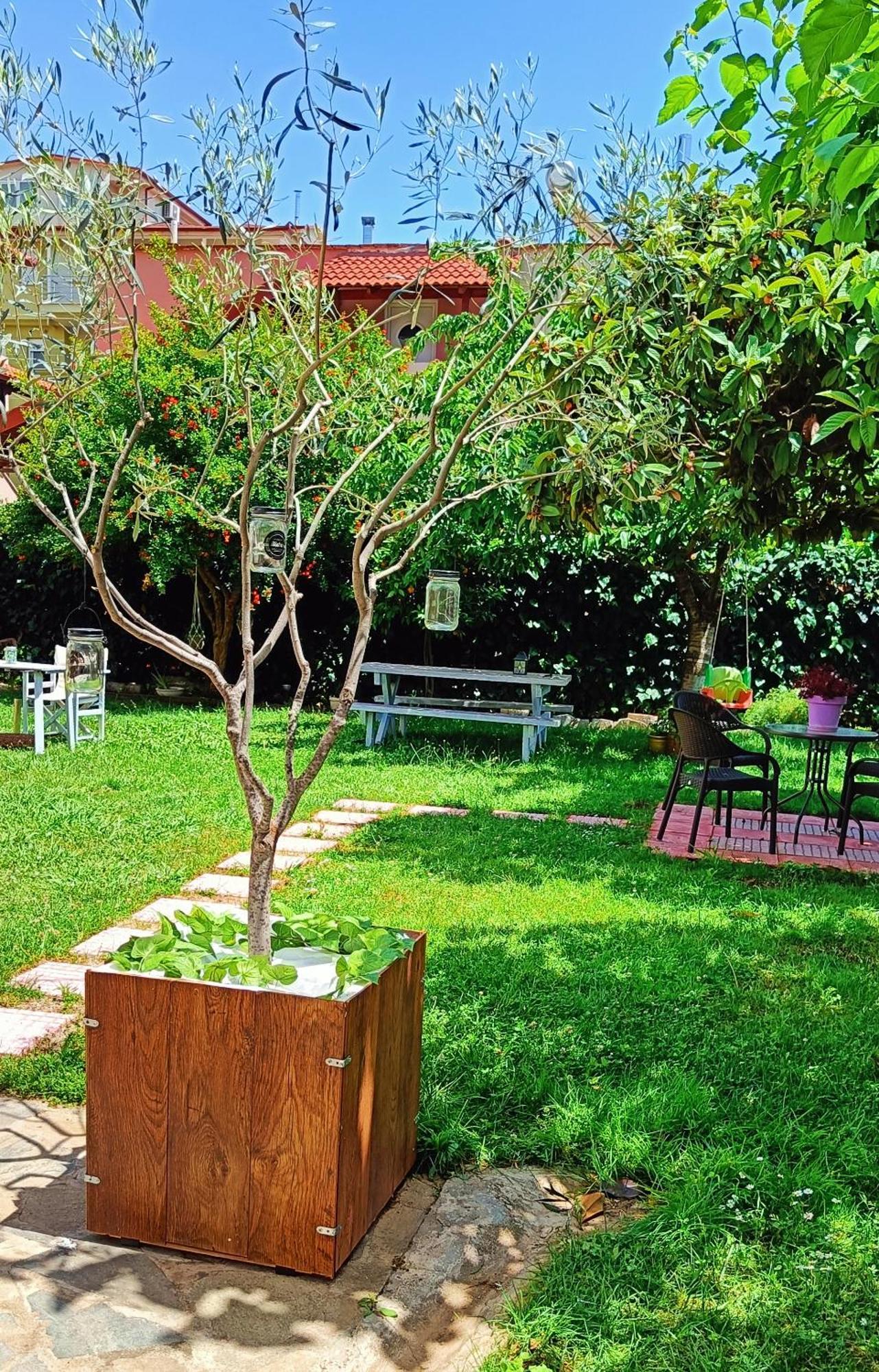Aparthotel Garden House Katerina Leptokaryá Exterior foto