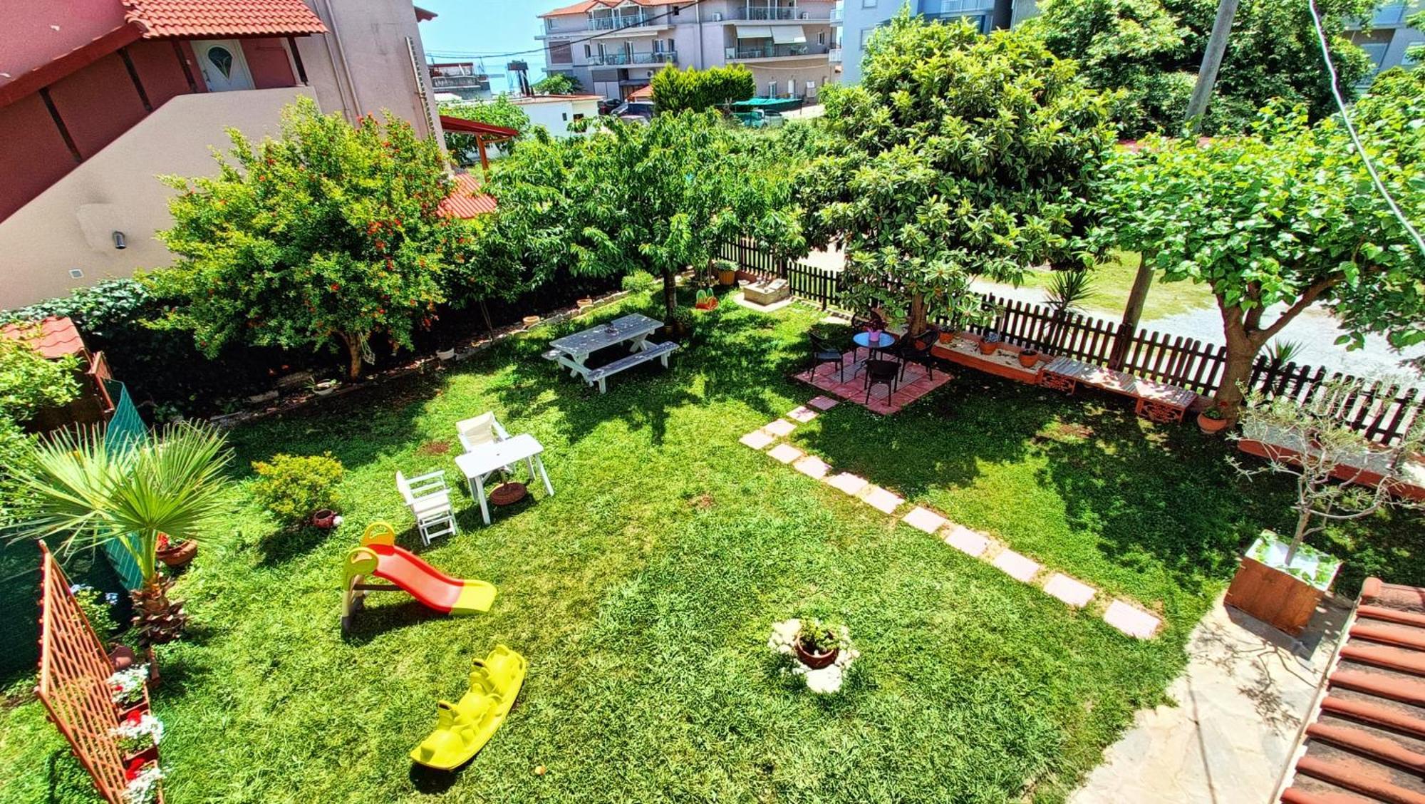 Aparthotel Garden House Katerina Leptokaryá Exterior foto